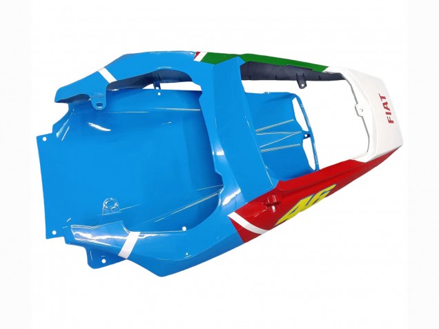 Carenados Moto Yamaha YZF R6S 2006-2009 - Blanco Azul Verde Rojo Kastinee Dunlop Motul