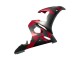 Carenados Moto Yamaha YZF 600 R6 2005 - Negro Mate Rojo Geométrico