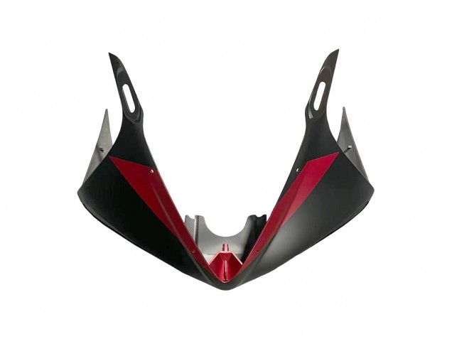 Carenados Moto Yamaha YZF 600 R6 2005 - Negro Mate Rojo Geométrico