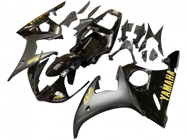 Carenado Moto Yamaha YZF 600 R6 2005 - Negro Oro