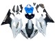 Carenado Moto Yamaha YZF 600 R6 2008-2016 - Blanco Azul Negro Brillante