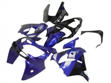 Carenados Moto Kawasaki ZX12R 2002-2006 - Azul Blanco Negro