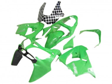 Carenados Moto Kawasaki ZX9R 2000-2001 - Verde Negro Blanco Ninja