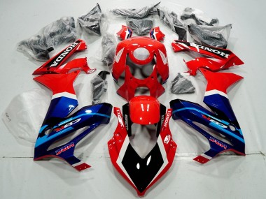 Carenados Moto Honda CBR650R 2019-2020 - Rojo Blanco Azul Negro Brillante HRC