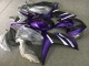 Carenados Moto Yamaha YZF R3/R25 2015-2018 - Blanco Púrpura Negro Mate