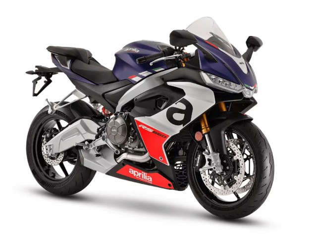 Carenados Moto Aprilia RS660 2020-2024 - Azul Mate Blanco Rojo