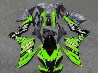Carenados Moto Aprilia RSV4 1000 2009-2015 - Verde Negro