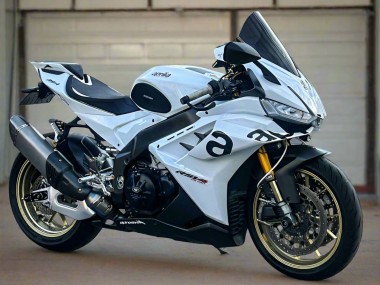 Carenados Moto Aprilia RSV4 1100 2021-2024 - Blanco Negro