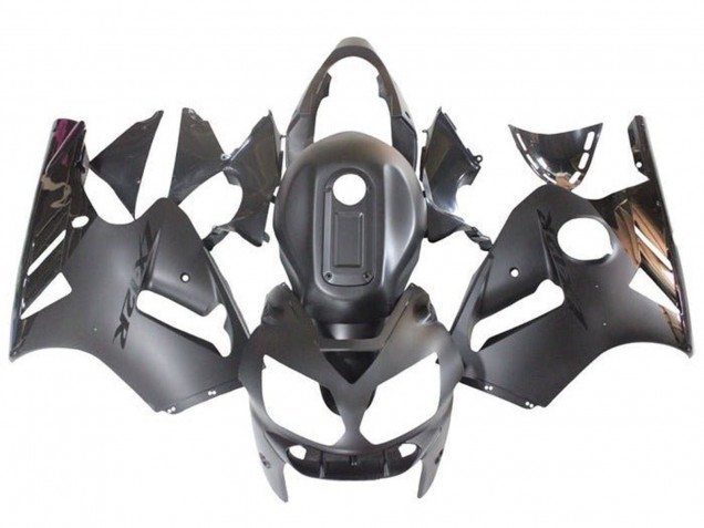 Carenados Moto Kawasaki ZX12R 2002-2006 - Negro Mate Negro Brillante