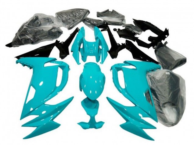 Carenados Moto Kawasaki Ninja 650 EX650 2020-2025 - Azul Claro Negro