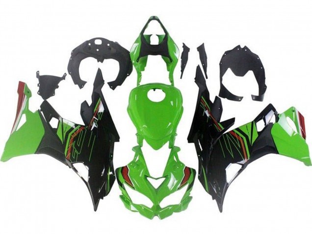 Carenados Moto Kawasaki ZX25R ZX-25R 2019-2025 - Verde Negro Rojo
