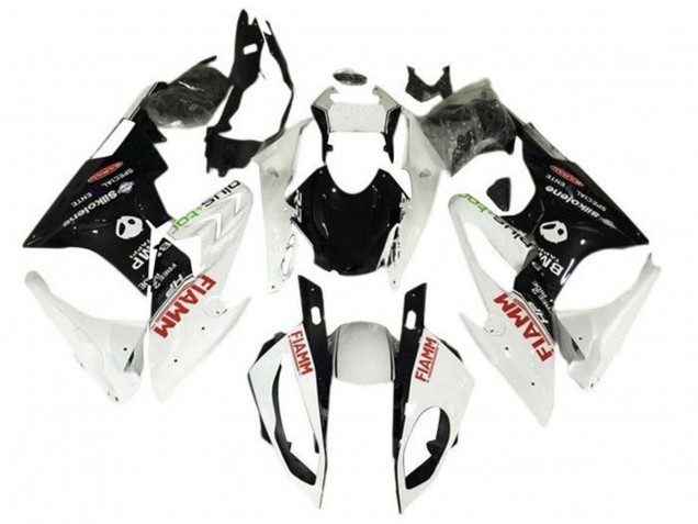 Carenados Moto BMW S1000RR 2015-2016 - Blanco Perla Negro Fiamm
