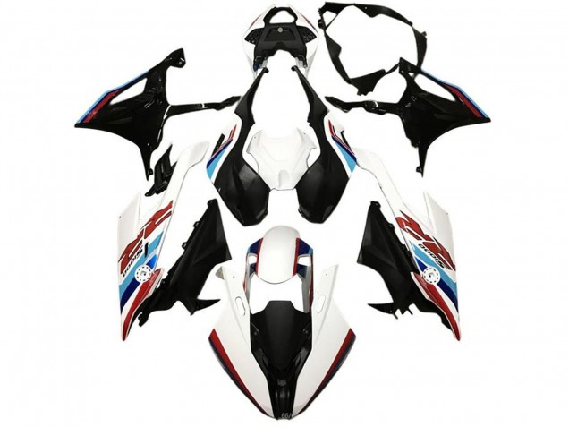 Carenados Moto BMW S1000RR 2019-2022 - Blanco Azul Rojo Azul Claro