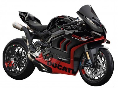 Carenados Moto Ducati Panigale V4 V4S 2022-2024 - Negro Rojo