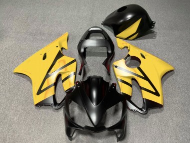 Carenados Moto Honda CBR600 F4i 2001-2003 - Amarillo Negro Mate