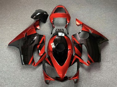 Carenados Moto Honda CBR600 F4i 2001-2003 - Rojo Negro Brillante