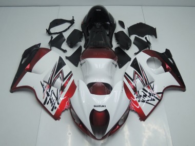 Carenados Moto Suzuki GSXR1000 1996-2007 - Blanco Rojo Caramelo Negro