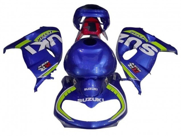 Carenados Moto Suzuki TL1000R 1998-2003 - Azul Blanco Neon Amarillo