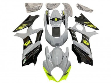 Carenados Moto Suzuki GSXR 1000 2007-2008 - Nardo Gris Neon Amarillo Negro