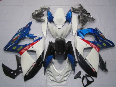 Carenados Moto Suzuki GSXR 1000 2009-2016 - Blanco Azul Rojo Negro TaMobil