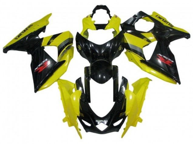 Carenados Moto Suzuki GSXR 1000 2009-2016 - Amarillo Negro Rojo Gris