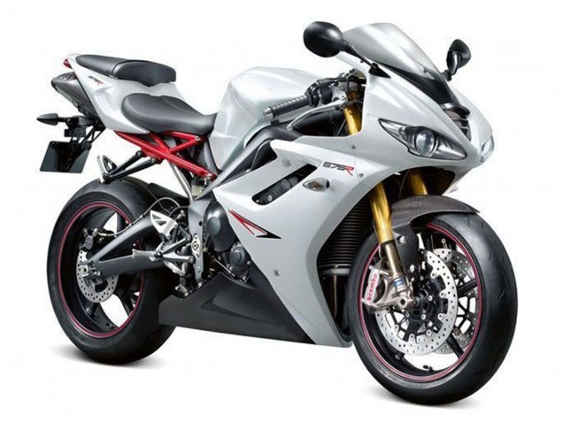 Carenado Moto Triumph Daytona 675 Triple 2006-2008 - Blanco