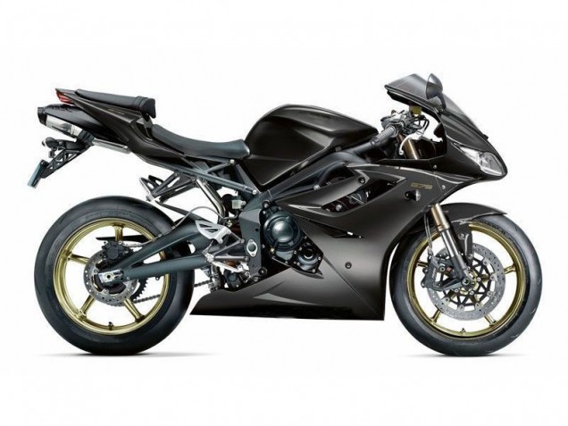 Carenados Moto Triumph Daytona 675 Triple 2009-2012 - Negro Mate