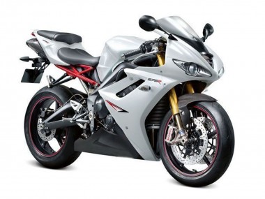 Carenados Moto Triumph Daytona 675 Triple 2009-2012 - Blanco Perla Negro