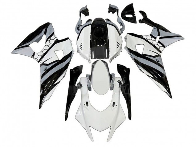 Carenados Moto Yamaha YZF R7 2021-2024 - Blanco Gris Negro