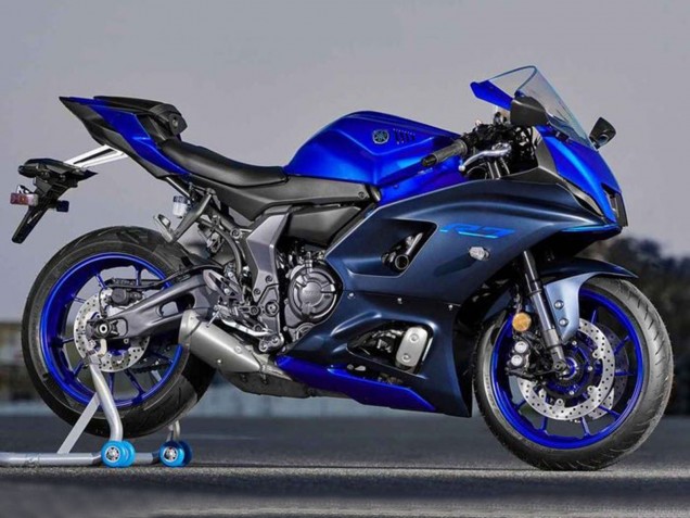 Carenados Moto Yamaha YZF R7 2021-2024 - Azul Azul Mate
