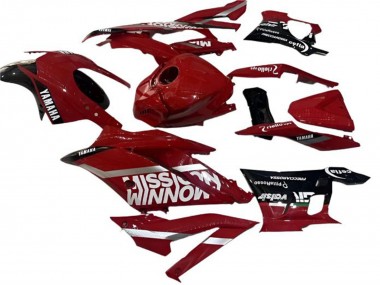 Carenados Moto Yamaha YZF R3/R25 2022-2024 - Rojo Negro Valsir