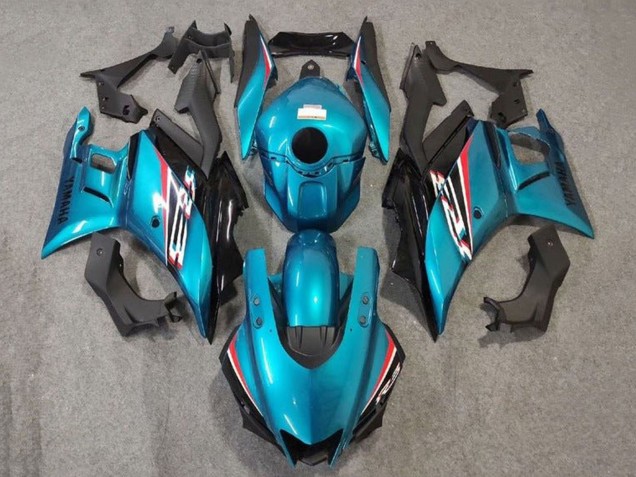 Carenados Moto Yamaha YZF R3/R25 2022-2024 - Azul Blanco Rojo Negro