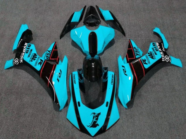 Carenados Moto Yamaha YZF 1000 R1 2015-2019 - Azul Negro Rojo