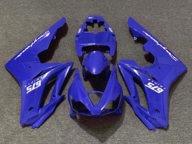 Carenado Moto Triumph Daytona 675 Triple 2006-2008 - Azul