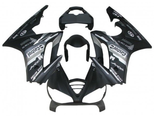 Carenados Moto Triumph Daytona 675 Triple 2009-2012 - Gris Negro Mate