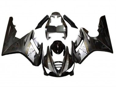 Carenados Moto Triumph Daytona 675 Triple 2009-2012 - Plata Negro Brillante