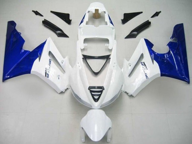 Carenado Moto Triumph Daytona 675 Triple 2009-2012 - Blanco Azul