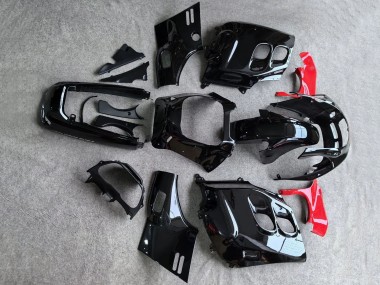 Carenados Moto Honda CBR1000F Hurricane 1987-1988 - Negro Brillante Rojo