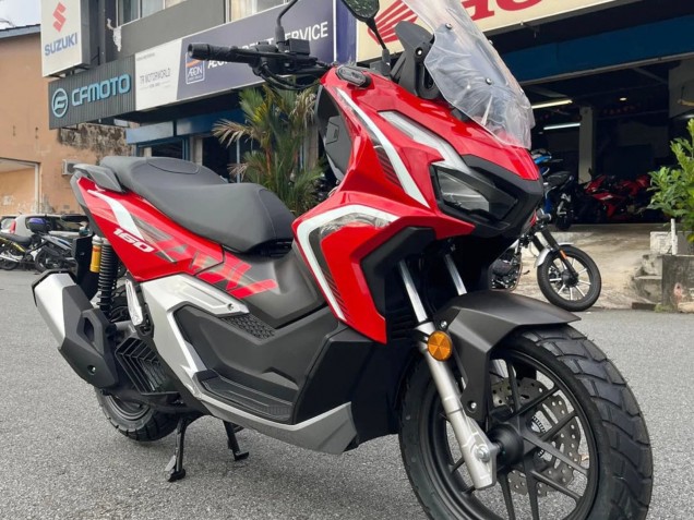 Carenados Moto Honda ADV160 2022-2024 - Rojo Blanco Negro