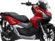 Carenados Moto Honda ADV160 2022-2024 - Plata Rojo Negro Mate