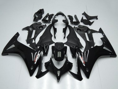 Carenado Moto Honda CBR500R 2013-2015 - Negro Brillante Negro Mate