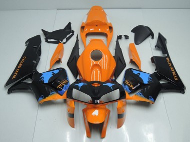 Carenados Moto Honda CBR600RR 2005-2006 - Naranja Azul Negro