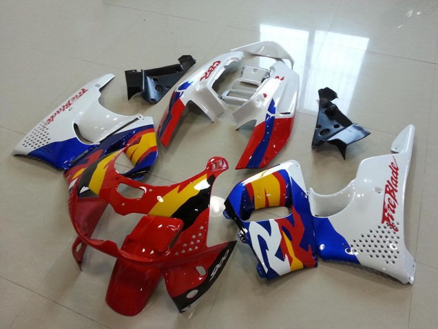 Carenados Moto Honda CBR900RR 893 1996-1997 - Blanco Rojo Azul Amarillo
