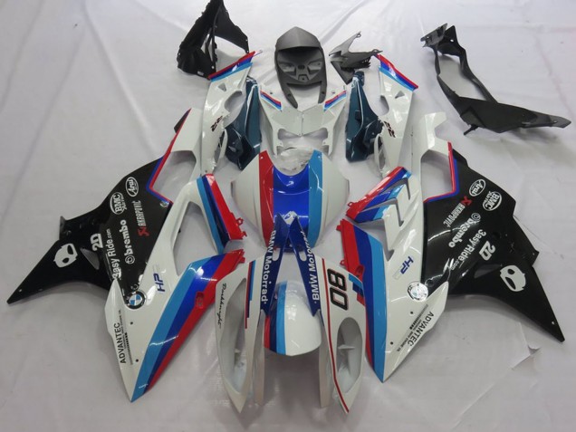 Carenados Moto BMW S1000RR 2015-2016 - Blanco Rojo Azul Negro Brillante Motorrad