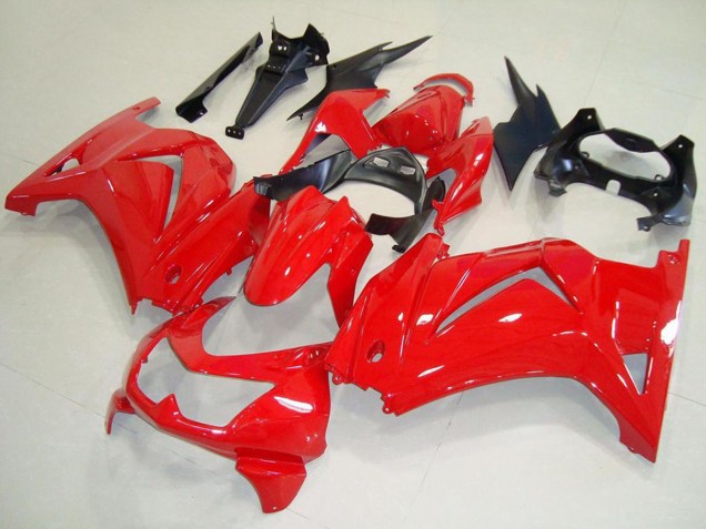 Carenados Moto Kawasaki ZX250R 2008-2012 - Rojo Negro
