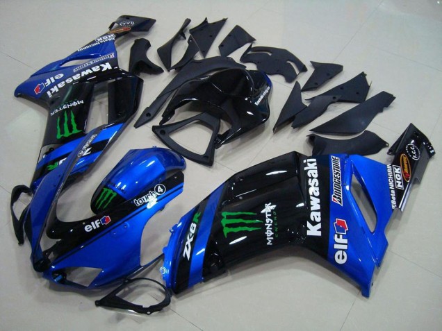 Carenados Moto Kawasaki ZX6R 2007-2008 - Azul Monstruo