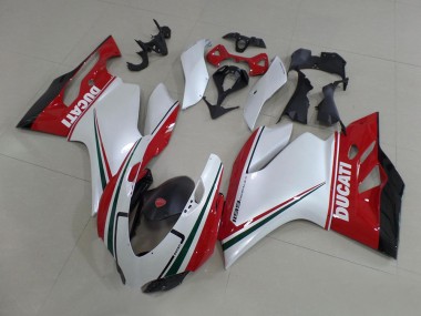 Kits Carenado Moto Ducati 1199 2011-2014 - Blanco Rojo Negro Verde