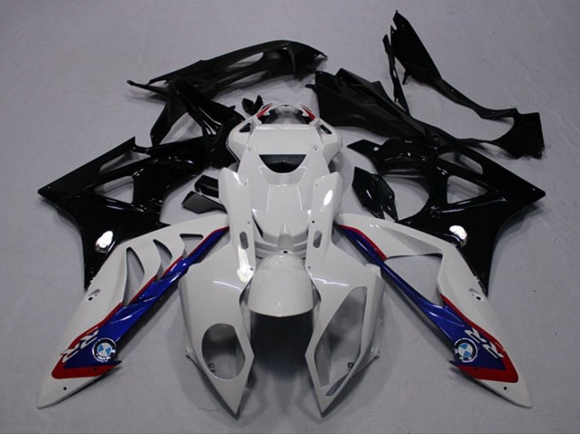 Carenados Moto BMW S1000RR 2009-2014 - Blanco Azul Negro Brillante