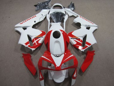 Carenados Moto Honda CBR600RR 2003-2004 - Blanco Rojo