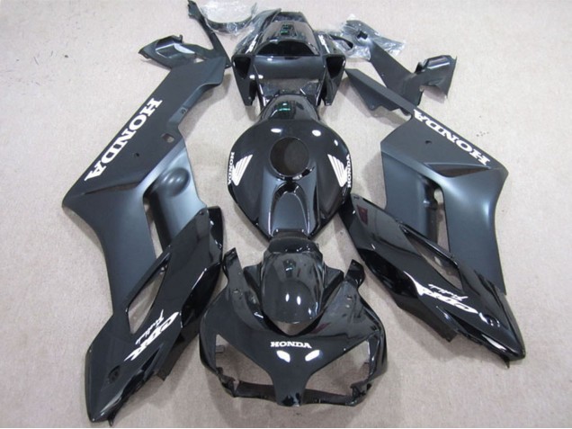 Carenados Moto Honda CBR1000RR 2004-2005 - Negro Brillante Negro Mate Blanco Calcomanías